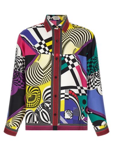 Silk Women's Blouse - Versace - Modalova