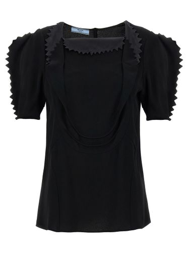Viscose Tank Women's Tops - Prada - Modalova