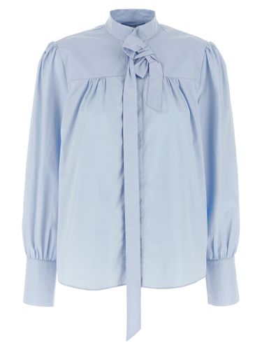 Prada Blue Cotton Women's Blouse - Prada - Modalova