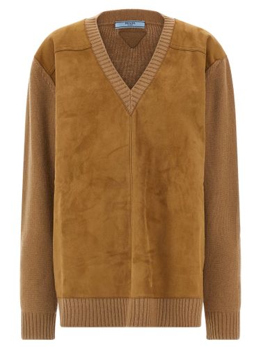 Virgin Wool Women's Cardigan - Prada - Modalova
