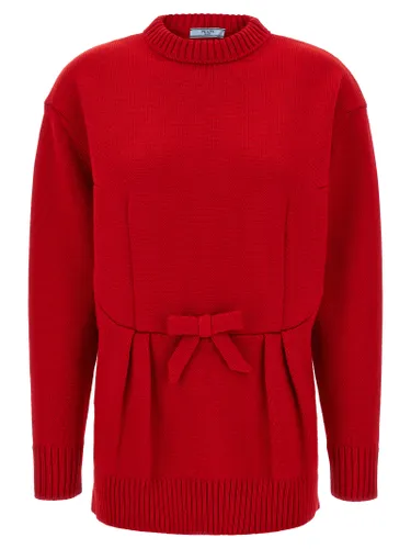 Virgin Wool Women's Cardigan - Prada - Modalova