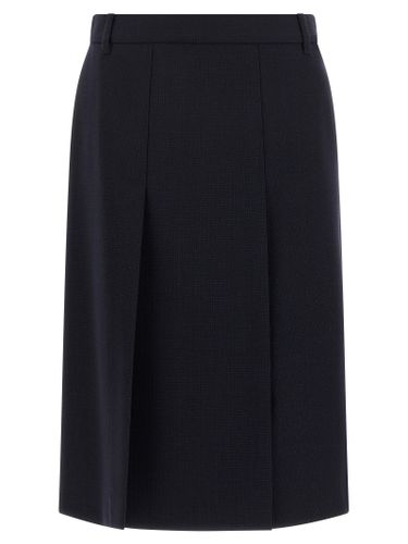 Virgin Wool Midi Women's Skirt - Prada - Modalova