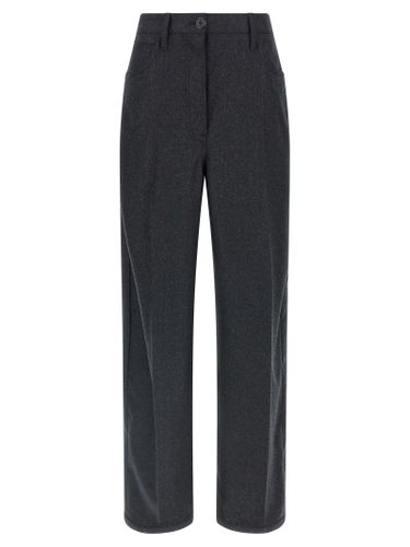 Virgin Wool Casual Women's Pants - Prada - Modalova