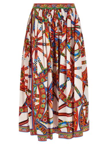 Cotton Midi Women's Skirt - Dolce & Gabbana - Modalova