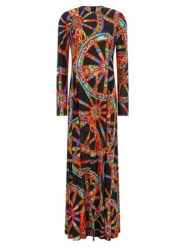Viscose Long Women's Dress - Dolce & Gabbana - Modalova