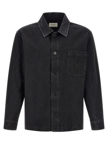 Cotton Men's Blouse - Saint Laurent - Modalova