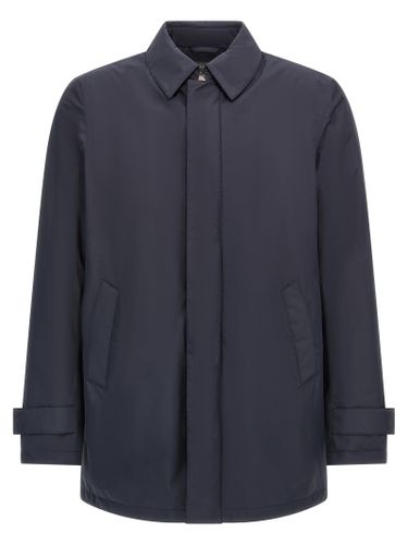 Herno Blue Polyester Men's Parka - Herno - Modalova