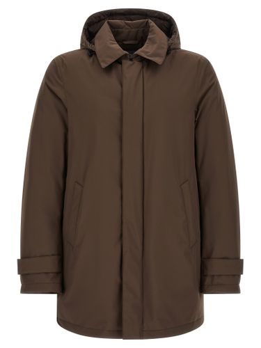 Herno Brown Polyester Men's Parka - Herno - Modalova