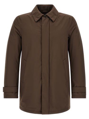 Herno Brown Polyester Men's Parka - Herno - Modalova