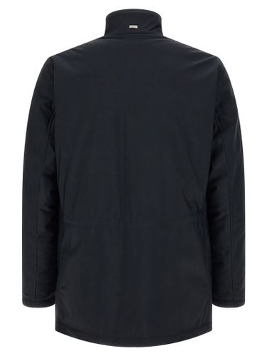 Polyamide Full-Length Men's Jacket - Herno - Modalova