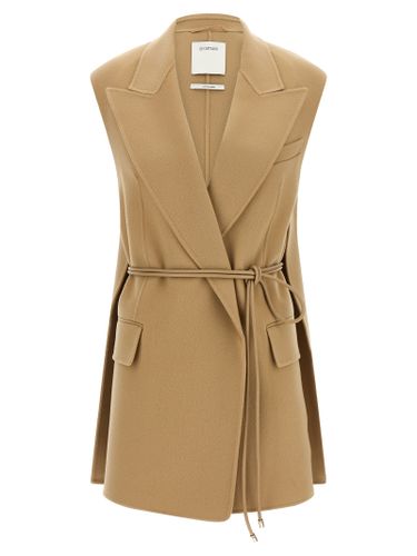 Sportmax Beige Wool Women's Blazer - Sportmax - Modalova
