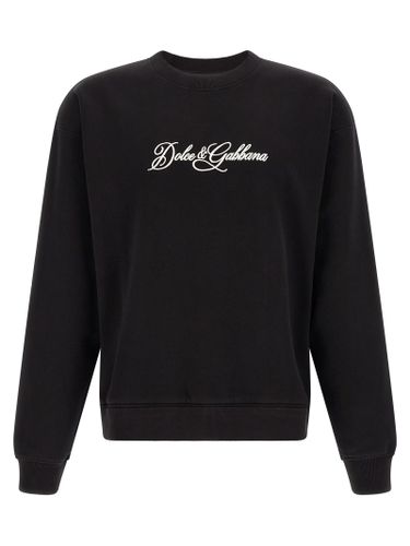 Cotton Men's Sweatshirt - Dolce & Gabbana - Modalova