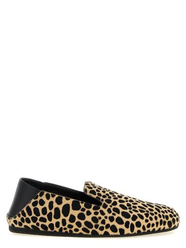 Calfskin Slip-On Men's Loafers - Giuseppe Zanotti - Modalova