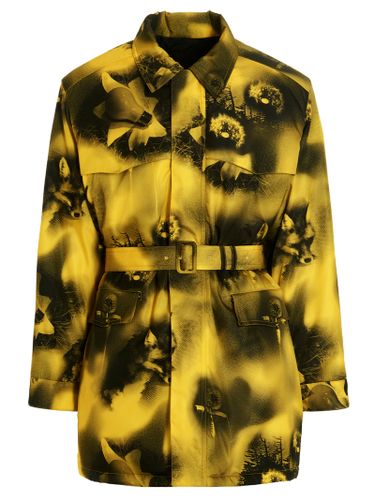 Prada Bicolor Polyamide Men's Parka - Prada - Modalova