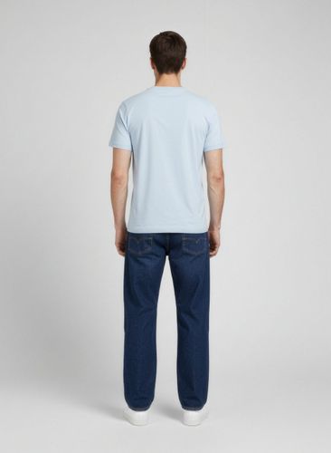 Balmain Blue Cotton Men's T-Shirt - Balmain - Modalova