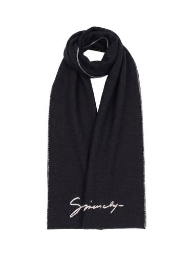 Givenchy Bicolor Wool Men's Scarf - Givenchy - Modalova