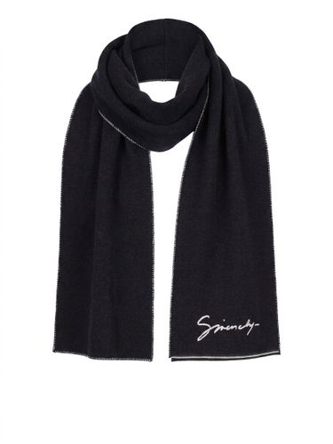 Givenchy Bicolor Wool Men's Scarf - Givenchy - Modalova