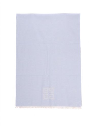 Givenchy Blue Wool Women's Scarf - Givenchy - Modalova