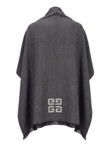 Givenchy Gray Wool Women's Scarf - Givenchy - Modalova