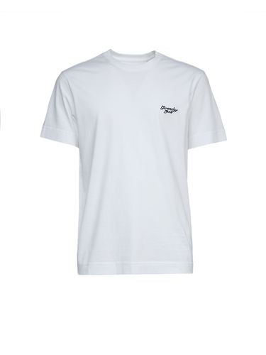 Givenchy White Cotton Men's T-Shirt - Givenchy - Modalova