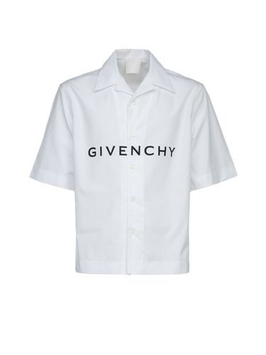 Cotton Shortsleeve Men's Shirt - Givenchy - Modalova