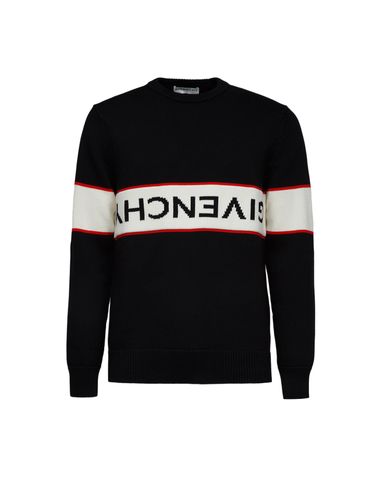 Givenchy Black Cotton Men's Sweater - Givenchy - Modalova