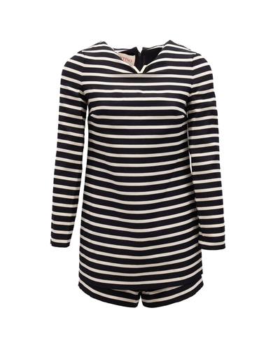 Striped Women's Romper - Valentino Garavani - Modalova