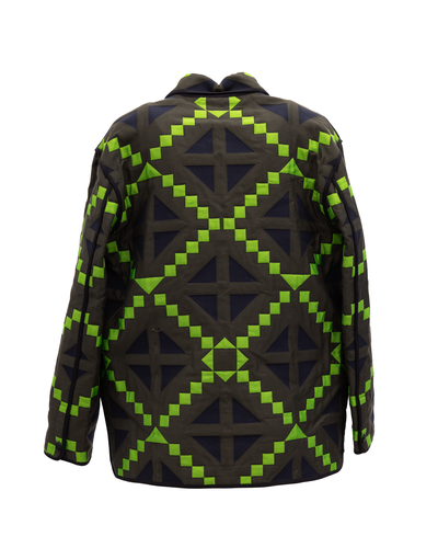 Geometric Button-Up Women's Jacket - Valentino Garavani - Modalova