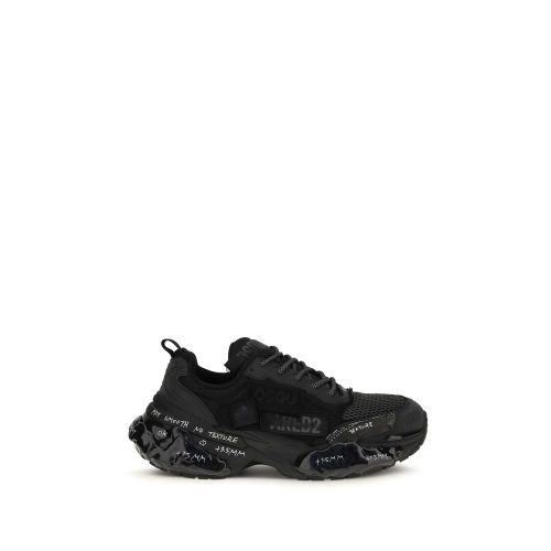 Polyester Athletic Men's Sneakers - Dsquared² - Modalova