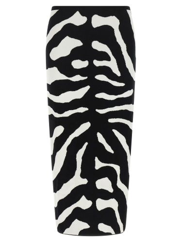 Viscose Midi Women's Skirt - Moschino - Modalova