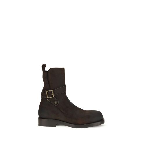 Calf Leather Bos Taurus Lace-Up Men's Boots - Burberry - Modalova