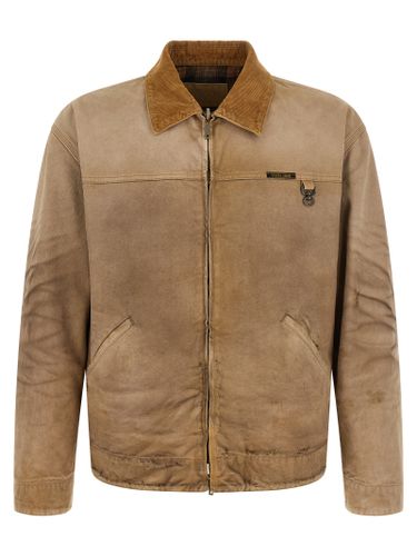 Cotton Shell Men's Jacket - Golden Goose - Modalova