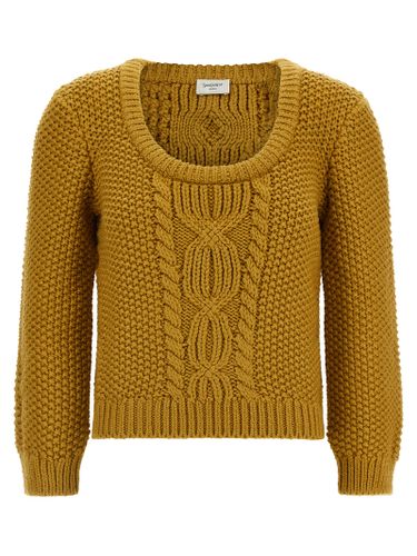 Wool Men's Cardigan - Saint Laurent - Modalova