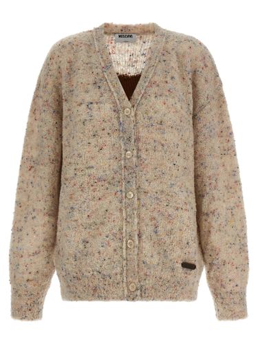 Virgin Wool Women's Cardigan - Moschino - Modalova