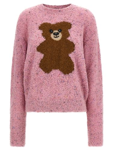 Virgin Wool Women's Cardigan - Moschino - Modalova