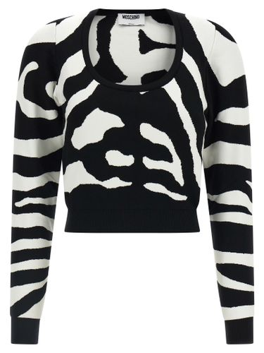 Viscose Women's Cardigan - Moschino - Modalova