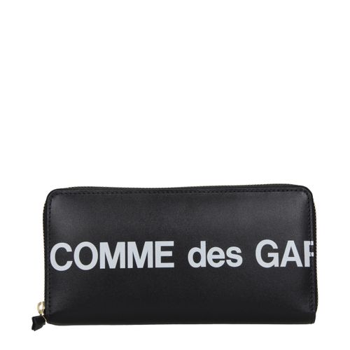 Leather Men's Wallet - Comme Des Garçons - Modalova