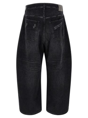Cotton Cropped Men's Jeans - Balenciaga - Modalova