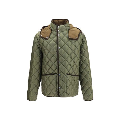 Polyamide Full-Length Men's Jacket - Moncler - Modalova