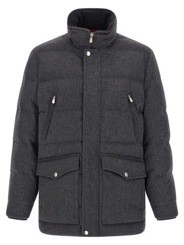 Wool Men's Parka - Brunello Cucinelli - Modalova