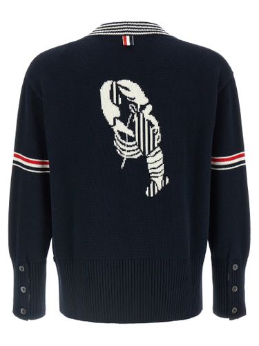Cotton Men's Cardigan - Thom Browne - Modalova