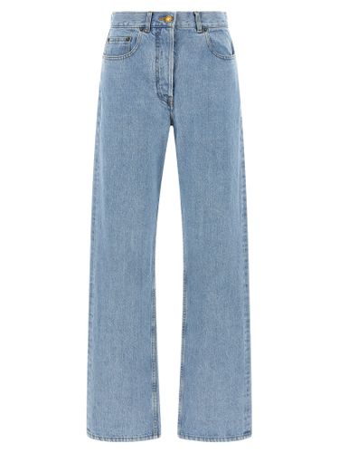 Cotton Straight-Leg Women's Jeans - Thom Browne - Modalova