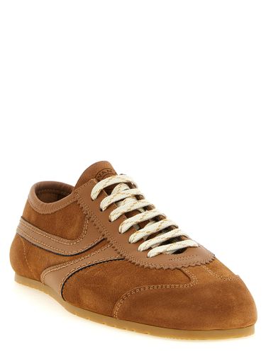 Calfskin Low Top Men's Sneakers - Dries Van Noten - Modalova