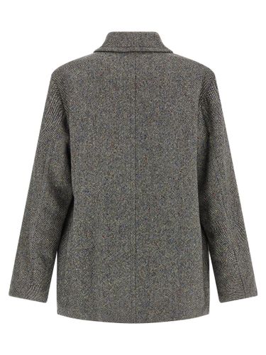 Wool Men's Coat - Dries Van Noten - Modalova