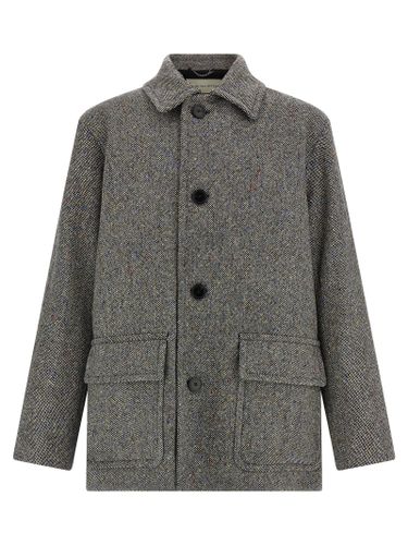 Wool Men's Coat - Dries Van Noten - Modalova