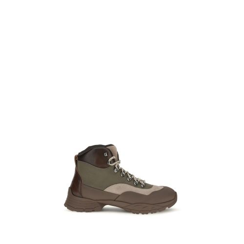 Nylon Lace-Up Men's Boots - Brunello Cucinelli - Modalova
