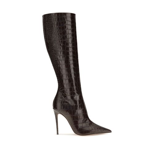 Calf Leather Bos Taurus High Heel Women's Boots - Paris Texas - Modalova