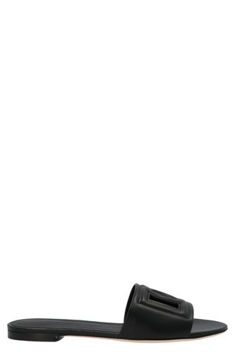 Calfskin Women's Slides - Dolce & Gabbana - Modalova