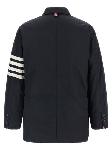 Polyester Biker Men's Jacket - Thom Browne - Modalova