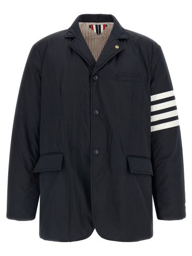 Polyester Biker Men's Jacket - Thom Browne - Modalova